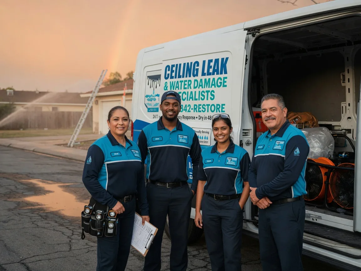 Ceiling Leak Cleanup company in Progreso, TX